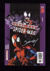 Ultimate Spider-Man #36 - Today . Signed 2x (9.0) 2001