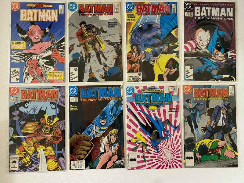 Batman comic lot 33 different from: #401-449 + 3 ann avg 8.0 VF (1986-90)