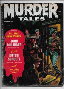 Murder Tales #10 - John Dillinger / Dutch Shultz (WFP, 1970) VG-