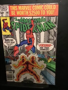 The Amazing Spider-Man #208 (1980)  wow! 1st Fusion! Mid high-grade FN/VF