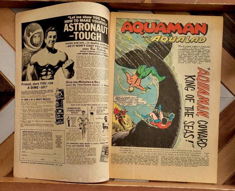 Aquaman #29 VG 4.0 (DC 1966) First app OCEAN MASTER (Orm Marius) Silver Age Key 