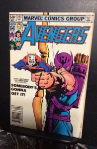 The Avengers #223 (1982) Hawkeye, Ant-man cover 2nd Taskmaster key! FN/VF