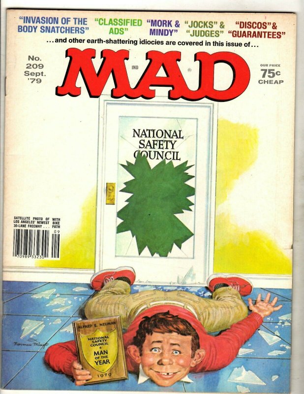 10 MAD Magazines # 184 187 198 199 204 206 209 212 + Special 21 + Disco HJ7