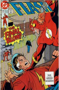 Flash #77 (1987 v2) Mark Waid Barry Allen NM