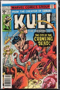 Kull the Destroyer #21 (1977) Kull