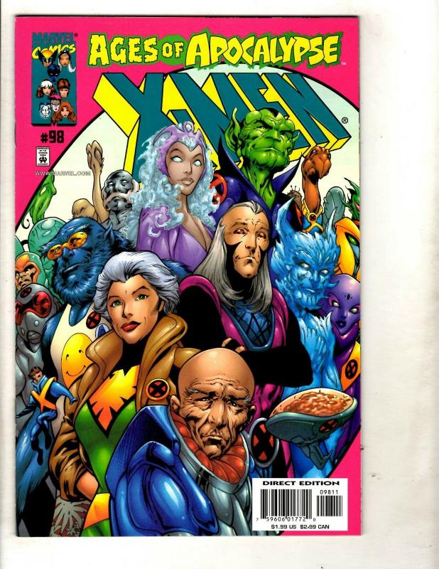 12 X-Men Marvel Comics # 89 90 91 92 93 94 95 96 97 98 99 1999 Annual CJ17