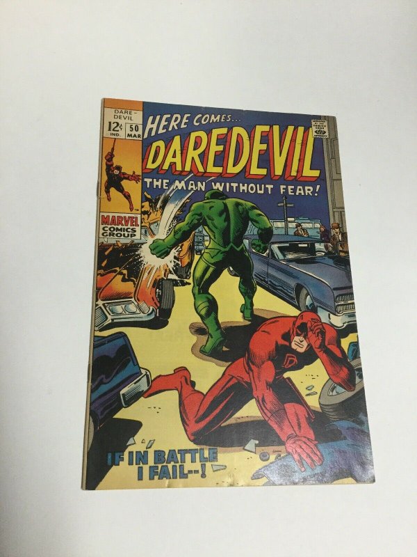 Daredevil 50 Fn/Vf Fine/Very Fine 7.0 Marvel Comics Silver Age