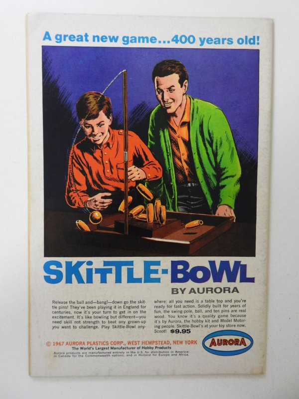 The Atom #34 (1968) GD+ Condition centerfold detached