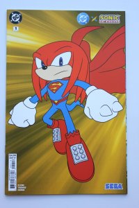 DC X Sonic The Hedgehog #1 (2025) 4th Printing  Tails Cyborg Cover NM