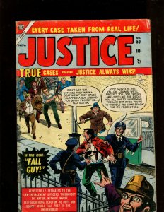 JUSTICE #50 (4.0) FALL GUY