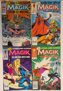 *Magik (1983 MARVEL, of 4) 2fn, 1, 3-4  3hg+1bks