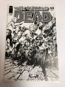 Walking Dead 15th Anniversary (2018) # 53 (NM) Sketch Virgin B&W Variant