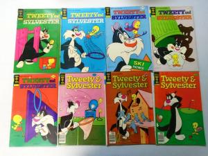 Silver+Bronze Age Era Gold Key Daffy Duck+Tweety Comic Lot, 57 Diff. Very Good