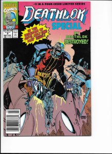 Deathlok Special #3 Newsstand Edition (1991)