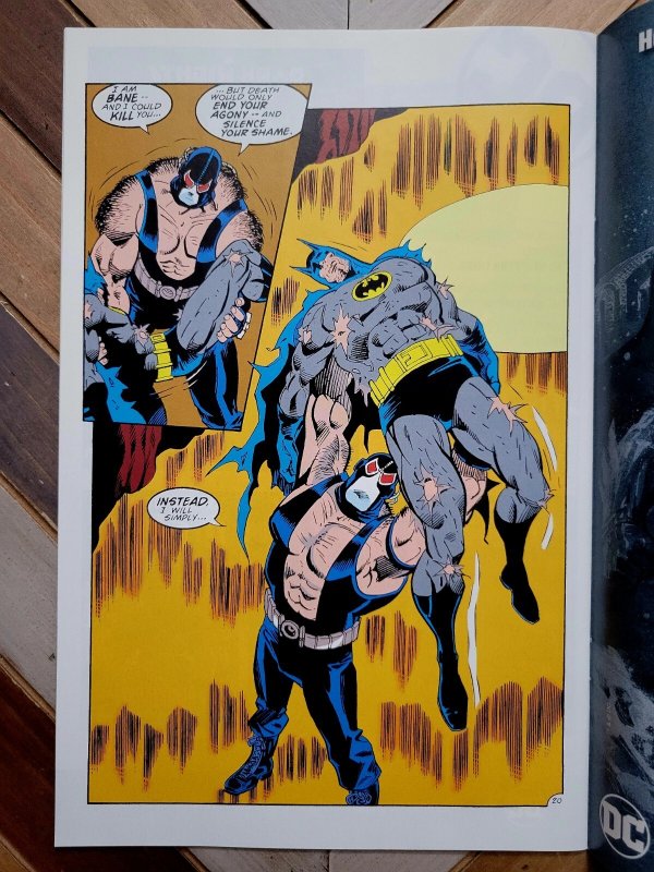 Dollar Comics: Batman 497 (DC 2019) Classic BANE ISSUE! Knightfall, Kelley Jones