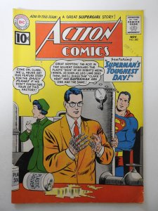 Action Comics #282 VG+ Condition moisture stain, date stamp fc