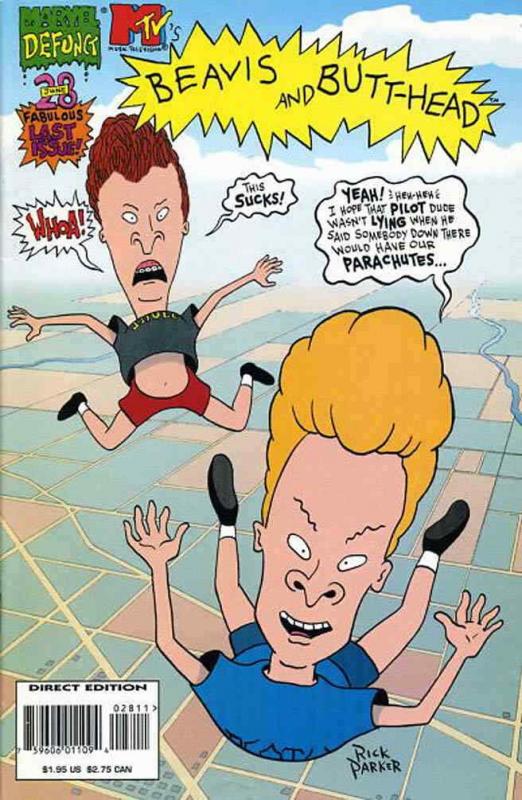 Beavis & Butt-Head #28 FN; Marvel | save on shipping - details inside