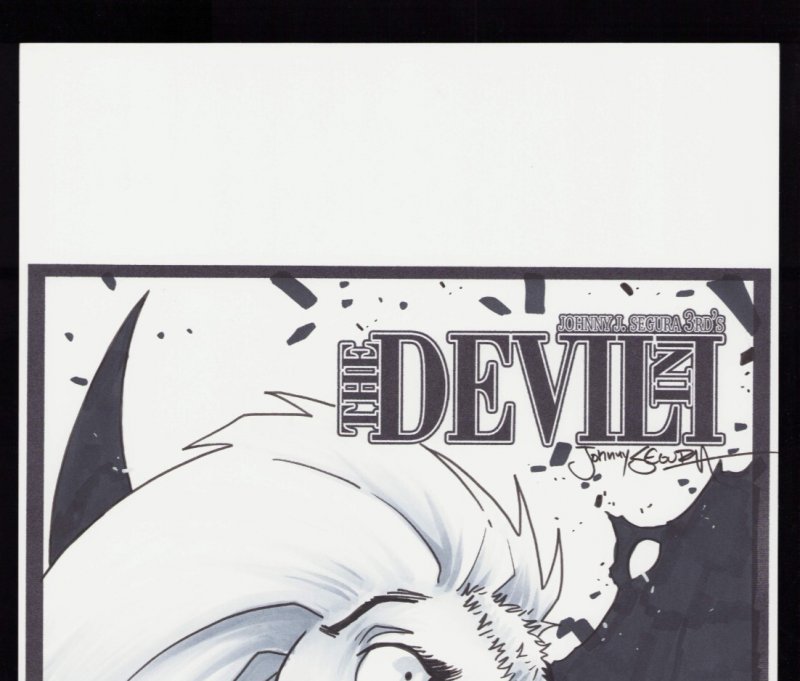 Johnny J. Segura III - Kickstarter Original Cover Art 3 pc set.