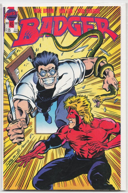 Badger #45 (1989) Badger