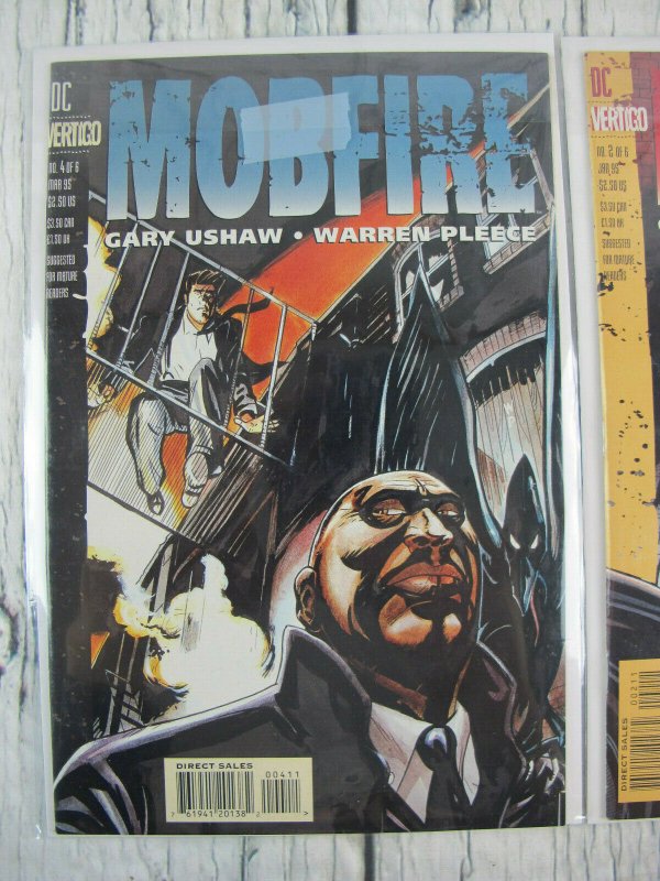 Mobfire Lot of DC Vertigo Comic 1995 Modern Age VF/NM #1 2 3 4