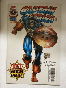 HerÃƒÂ³is Renascem: CapitÃƒÂ£o AmÃƒÂ©rica #1 (1998)