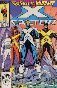 X-Factor #26 VF ; Marvel | Fall of the Mutants