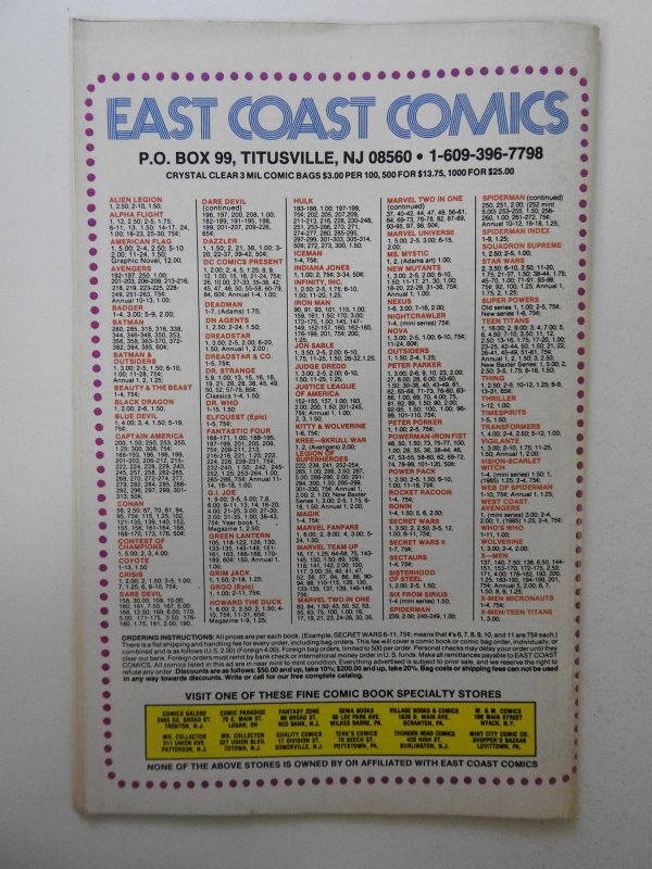 Longshot #6 Direct Edition (1986) VF- Condition!