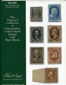 Siegel Stamp Sale Catalog of Outstanding US Stamps