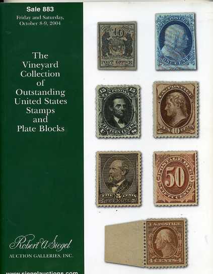 Siegel Stamp Sale Catalog of Outstanding US Stamps