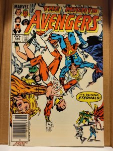 The Avengers #248 (1984) abc