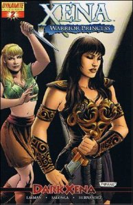 Xena (Dynamite, Vol. 2) #2C VF ; Dynamite | Dark Xena Warrior Princess