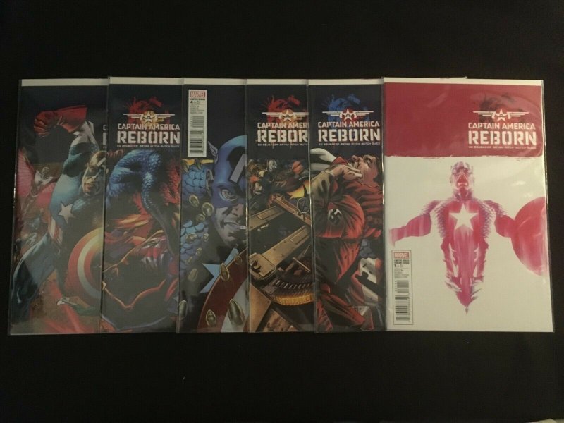 CAPTAIN AMERICA: REBORN #1, 2, 3, 4, 5, 6 VFNM Condition