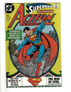 12 Superman in Action Comics DC Comics 642 643 644 645 646 647 648 649 650 + HG1