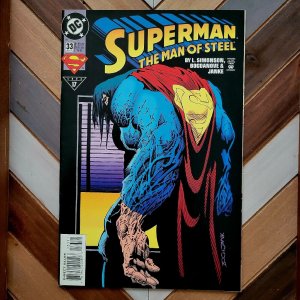 SUPERMAN: Man of Steel #33 (DC 1994) HIGH GRADE! feat THE PARASITE (Simonson)