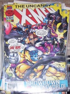 Uncanny X-Men #344  1997, Marvel DISNEY  shi'ar gambit phalanx JOSEPH NEWSTAND