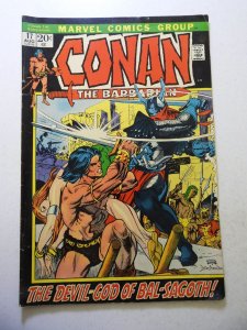 Conan the Barbarian #17 (1972) VG+ Condition small moisture stains