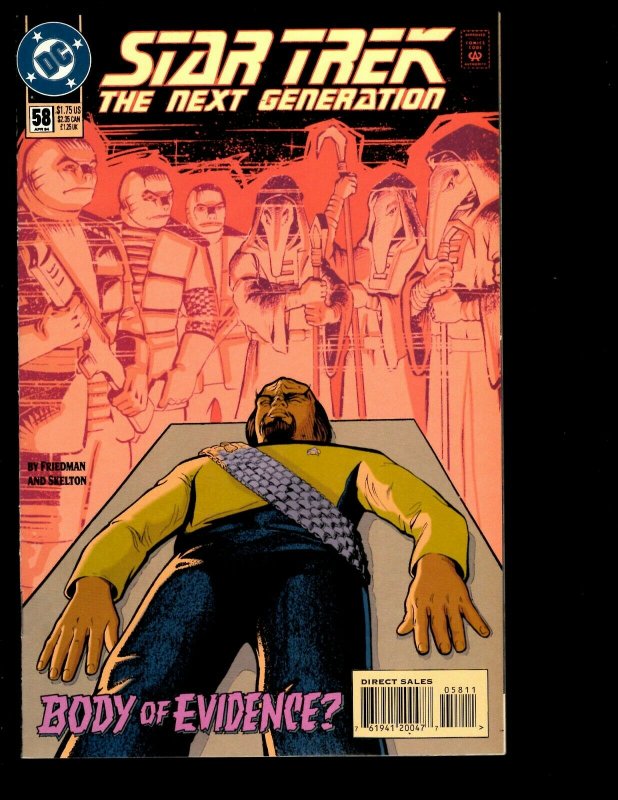 12 Star Trek Next Generation DC Comics #54 55 56 57 58 59 60 61 62 63 64 65 J405