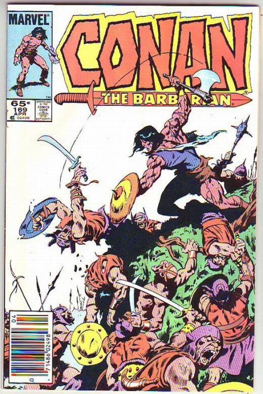 Conan the Barbarian #169 (Apr-85) VF High-Grade Conan the Barbarian