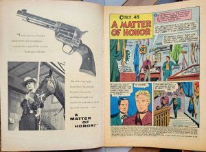 COLT 45 #4 FN (Dell 1960) Moore/Ushler Art WESTERN 10c Wayde Preston PHOTO COVER