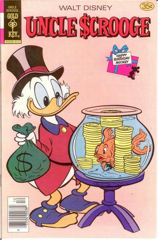 UNCLE SCROOGE 159 F-VF Dec. 1978 COMICS BOOK