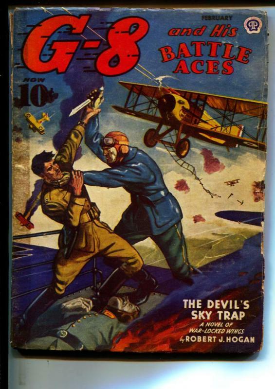 G-8 And His Battle Aces-Pulps-2/1944-Robert J. Hogan