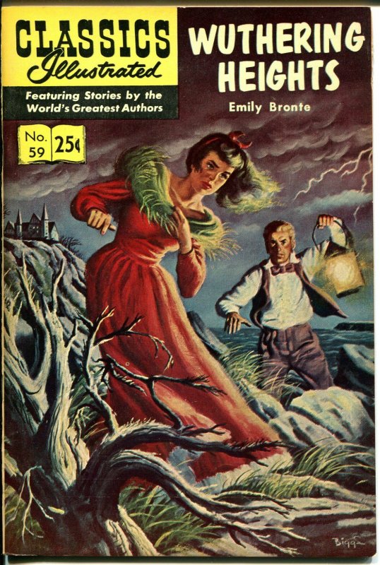 Classics Illustrated #59 1969-Gilberton-Wuthering Heights-HRN 169-VF/NM