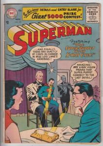 Superman #109 (Nov-56) VG Affordable-Grade Superman, Jimmy Olsen,Lois Lane, L...