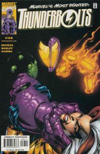 Thunderbolts #36 VF ; Marvel | Fabian Nicieza