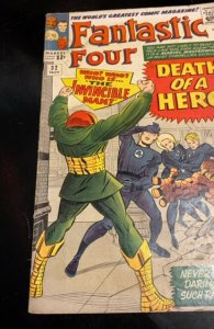 Fantastic Four #32 (1964)death of a hero