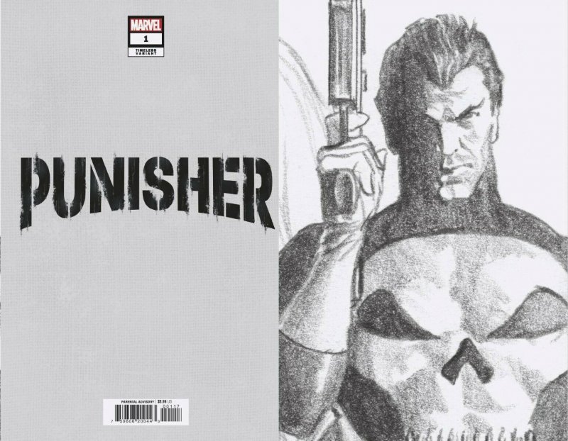 Punisher #1 Timeless – Alex Ross Art