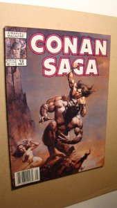 CONAN SAGA 13 *VF/NM 9.0* VALLEJO COVER ART R.E. HOWARD SAVAGE SWORD