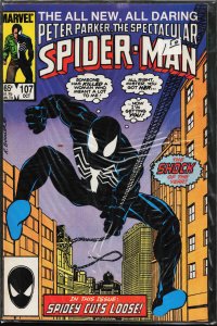 The Spectacular Spider-Man #107 (1985) Spider-Man [Key Issue]