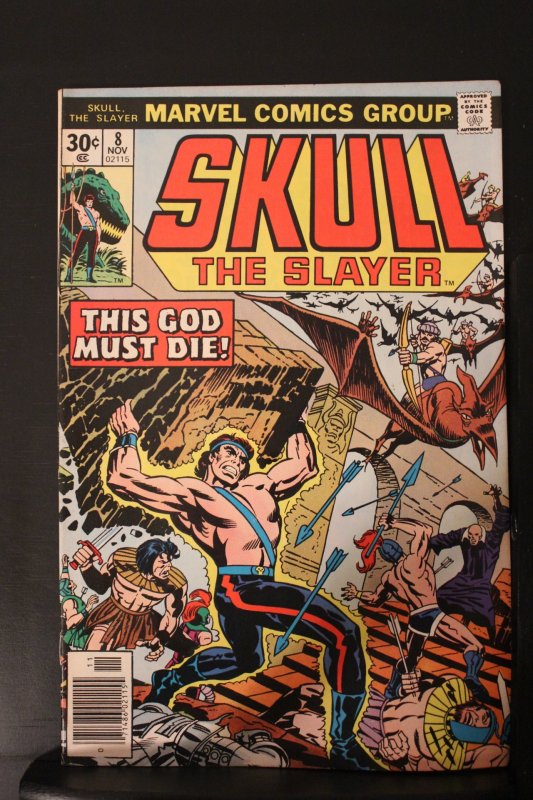 Skull the Slayer #8 1976 High-Grade NM- This God must die! Final issue low print