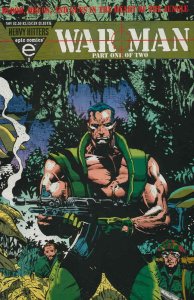 War Man #1 Marvel Epic Comics With Trading Card November Nov 1993 (VF+)